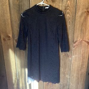 Rebecca Minkoff black lace dress